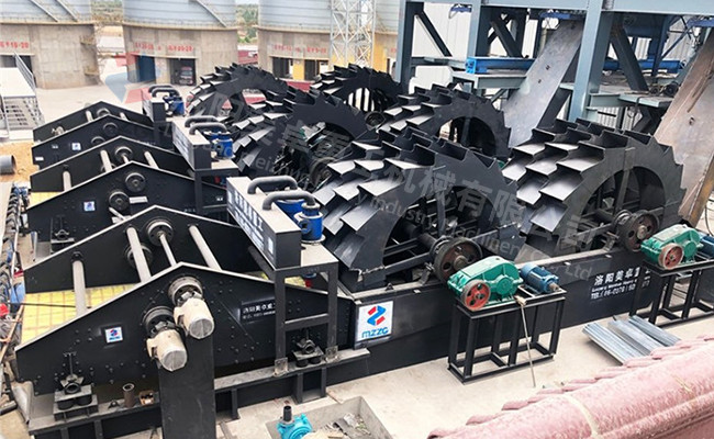 Ore Washing Machine Wheel Sand Washing Machine With Recycling Function