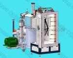 Bicycle Frame Aluminum Evaporation Coating Machine / Bike Aluminum Alloy Vacuum