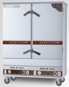 Quality Energy - Saving Gas Food Steamer 24 - Trays Steam Cabinet 1410x640x1665mm wholesale