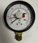 6" 150mm Standard Pressure Gauge 0-1000bar Black Steel Case Safety Hole