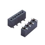 Waterproof 1.0mm Pitch Female Header Connector Current Rating 0.75Amps