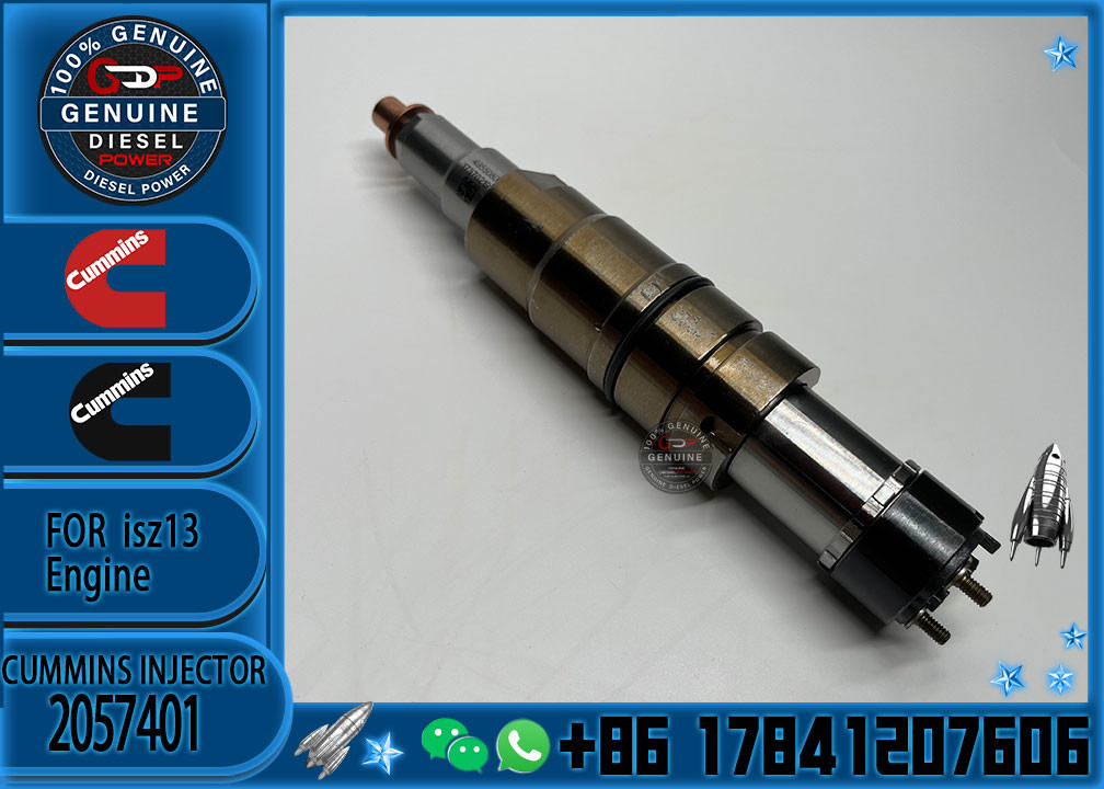 912628 Diesel Engine Common Rail Fuel Injector 2057401 For Cum-mins SCANIA