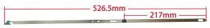 Quality 526.5mm Wiele B Type Carpet Weaving Machinery Steel Hook wholesale
