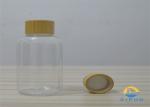 Real Bamboo Color Plastic Bottle Lids For Transparent Plastic Bottle