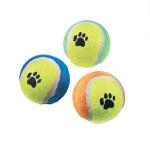 Best Sales Customer Logo 2.5" Pet Interactive Toys Play Training Toy Pet Tennis