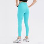 Naked Feel Yoga Pants Capri Active Female Stretch Traning Fitness Leggings
