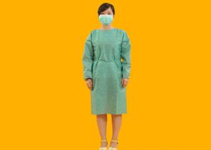Quality Eco Friendly Medical Isolation Gowns , Non Woven Sms Surgical Gown wholesale