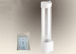 White Color Plastic / Paper Cup Dispenser For Water Cooler Elegant Appearance