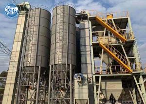 Quality Ceramic Tile Adhesive Dry Mortar Production Line 8T / H Steel Board Automatic Plant wholesale
