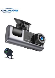Quality 3 Lens Automotive Car DVR Camera Video Recorder HD 1080P Front Rear Inside wholesale