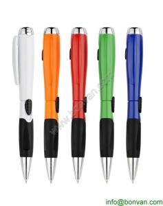 Quality gift pen, led light gift advertising promotion pen,plastic promo light pen wholesale