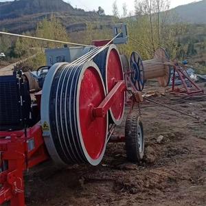 Quality 66KV Releasing Conductor And Ground 1X30KN Hydraulic Tensioner Machine wholesale