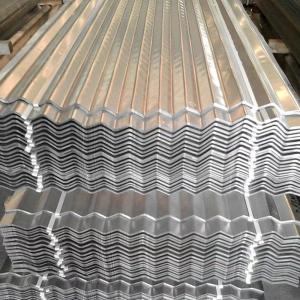 Quality 26 Gauge Electro Galvanized Steel Sheets Z275 4ft X 8ft Galvanised Steel Corrugated Roofing Sheet Metal Roof Tiles Wall wholesale