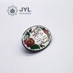 Zamac 3mm-4mm Metal Label Stickers 3D Feeling Perfume Logo Wine Brand