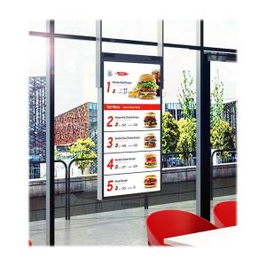 Quality 55 Inch Double Sided LCD Screen Tv Digital Advertising Signage 3000 Nit wholesale