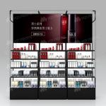 KLNS-R5 Adjustable Shelves Skincare Display Cabinet with 5mm Thick White Glass