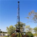 Telescopic 30M 10 Sections Aluminum Lattice Steel Towers