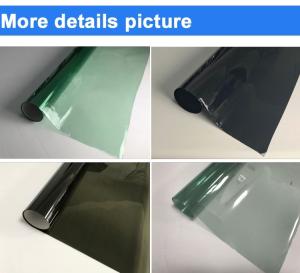 Quality High Transparent Car Window Film , One Sided Window Tint Film For Cars wholesale