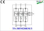 20kA / 40kA Type Industrial Surge Protector , Ac Power Line Surge Suppression