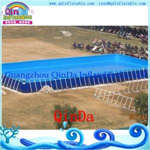 Quality Above Ground steel metal Frame swimming Pool,PVC frame pool wholesale