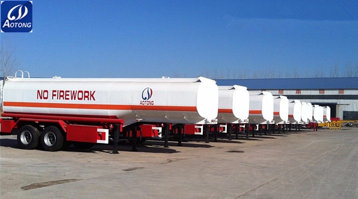 Max Payload 80000kgs 3 Axle 40cbm Aluminum Fuel Tanker Trailer for Diesel Transport