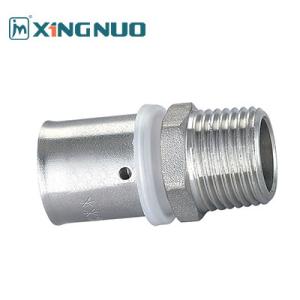 Quality PEX Press Fitting 16-32mm PN25 PEX Pipe Fittings Professional Manufacturer Male Socket Pex Press Fittings wholesale