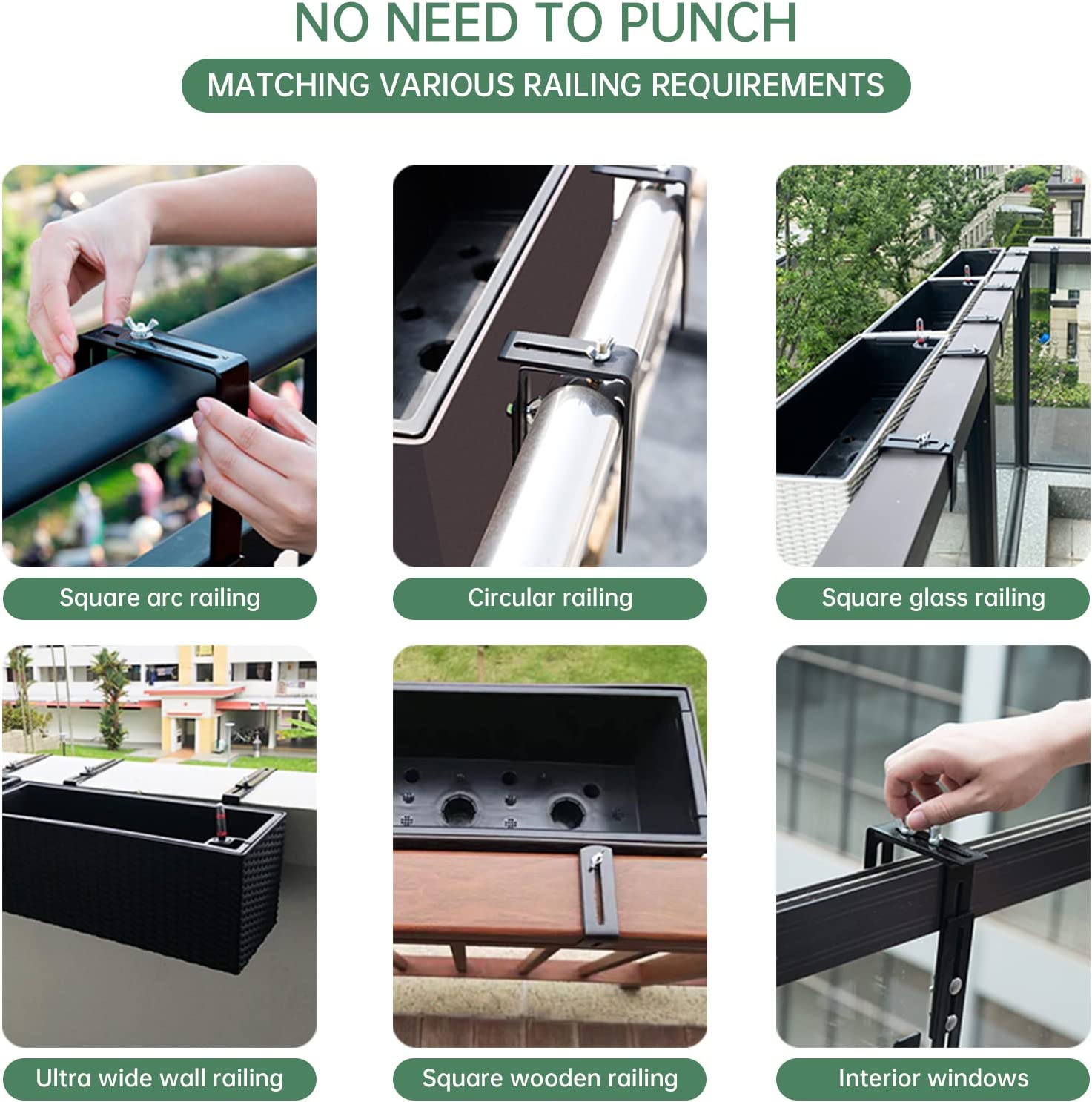 Wall Mount Window Box Bracket with Adjustable Butterfly Design and Customized Plating