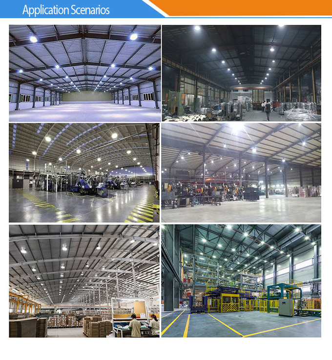 150W 19500lm Commercial Industrial LED High Bay Lights For Garment Factory Ceiling