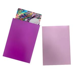 Quality Card Sleeves Matte Custom Printing Plastic Trading Game Sport Yugioh Hologram Card Holder Packaging wholesale