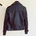 Leather Jacket Winter and Autumn Fall Apparel Clothes for Women Cardigan Blazer