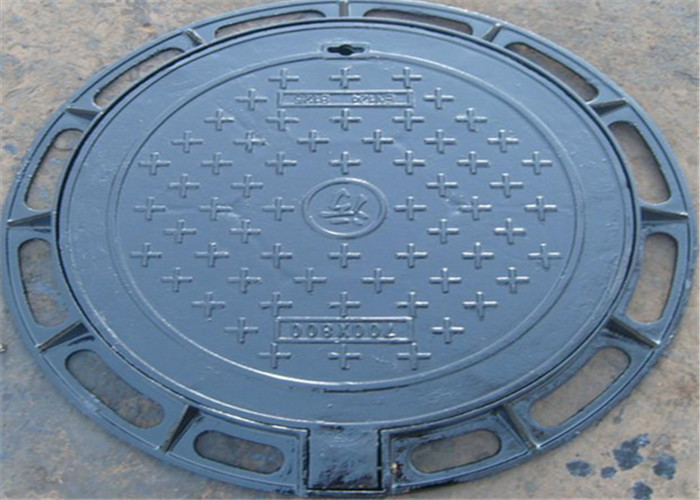 Underground Drainage Round Inspection Cover Shock Absorption Eco Friendly