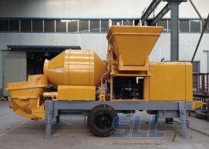 Quality Lightweight Concrete Mixer Pump With Mixer Electric Motor Double Shaft Type wholesale