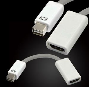 Quality 15CM Mini DVI Male to HDMI Female Adapter Convertor Cable for Macbook pro iMac wholesale