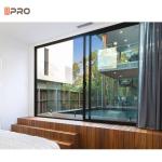 15 Years Life Span Anti-Theft Aluminum Window for High Durability and Awning