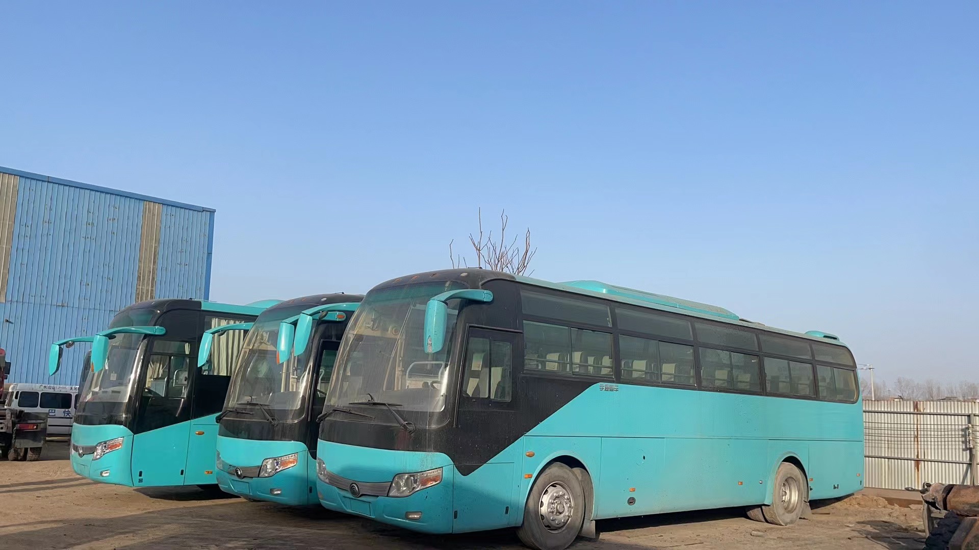57 Seats Public Transportation Used Coach Bus Diesel Fuel Type 213kw Engine Power