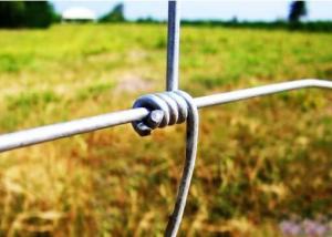 Quality High Tensile Galvanized iron Wire Cattle Fencing 1.1m height wholesale