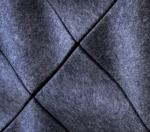 3D Wave Wall Decorative Soundproof Acoustic Panel Polyester Fiber