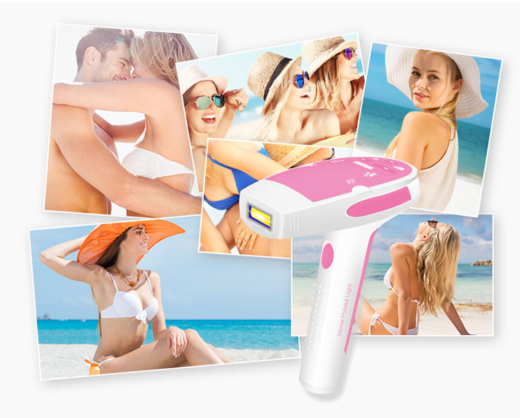Detachable 0.4kg 5 Levels 36W Quartz Lamp IPL Hair Removal Epilator