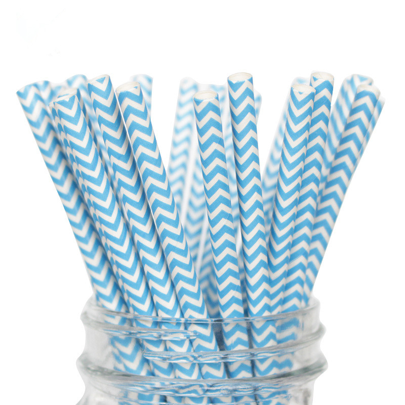 FDA Certificate Biodegradable Paper Straws Food-grade Recyclable Printed Eco-friendly Paper Straws with diff designs