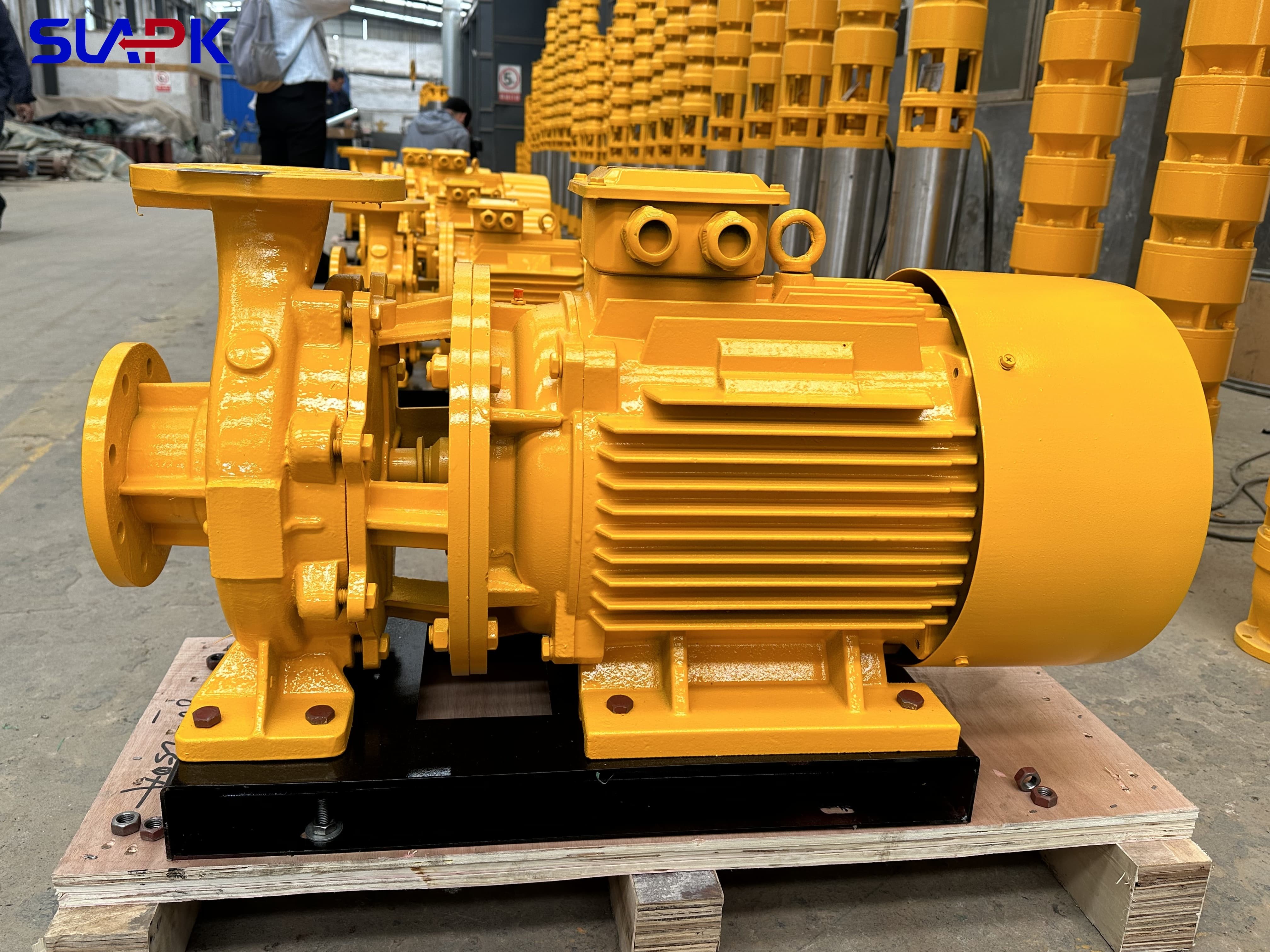 ISW Pipeline Centrifugal Pump 5.5kw 7.5kw 11kw 15kw Long-distance Water Transportation