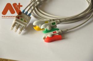 Quality Spacelabs Compatible 3 lead clip ECG Leadwire - 700-0006-01 wholesale