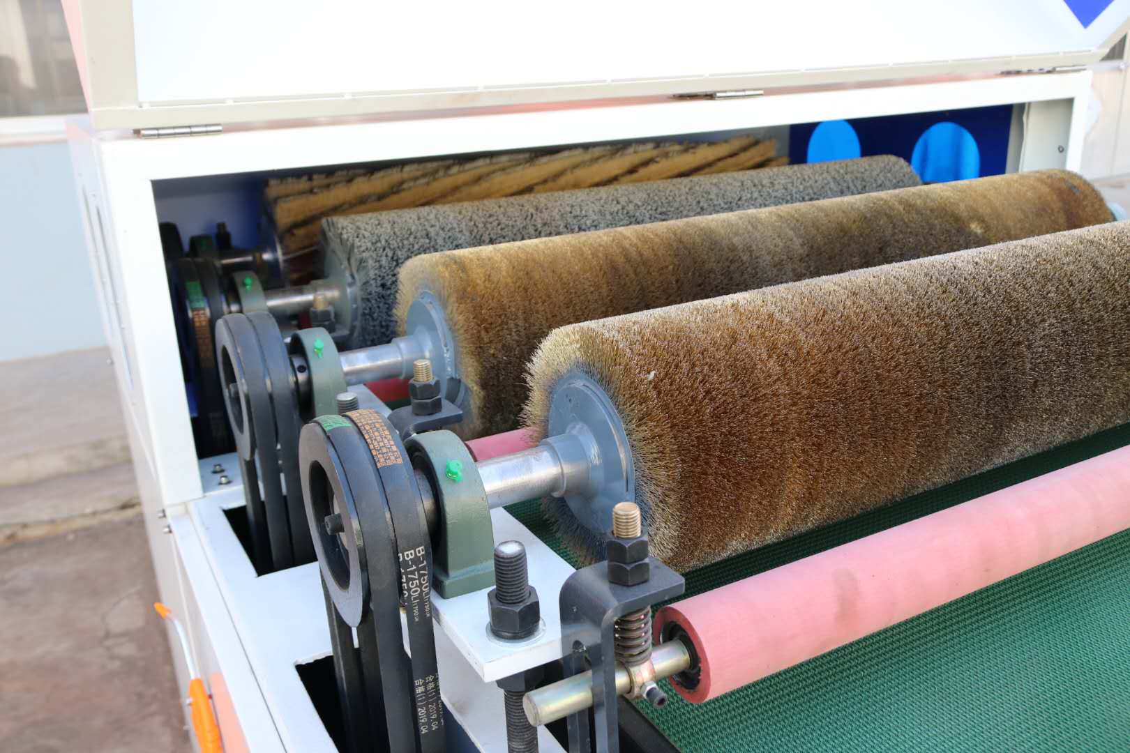 DT1000-4K Steel Wire Brush Sander for Machinery Repair Shops to Roughen Wood Surface