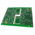 HDI 6 Layer Printed Circuit Board FR4 Green Soldermask Immersion Gold 2OZ Copper
