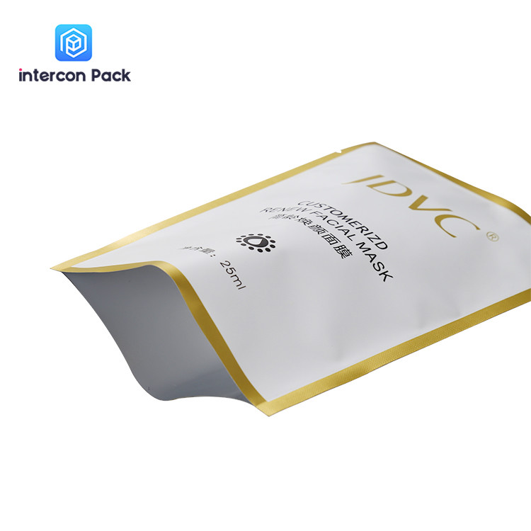 Environmentally Friendly Facial Mask Bags Polyester Film Pasteurization Resistance