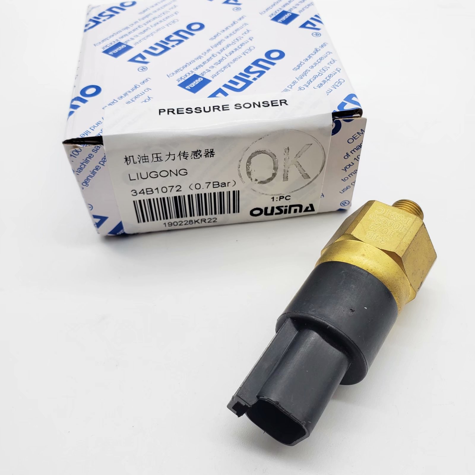 OUSIMA Eletric Excavator 34B1072 0.7 Bar Pressure Sensor