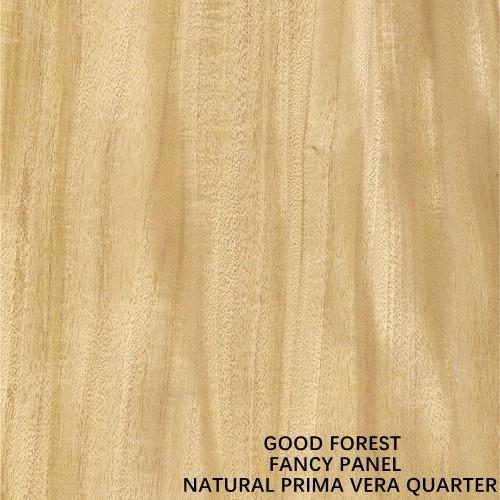 2440*1220mm Fancy Plywood Board Natural Prima Vera Wood Veneer Quarter Grain 5/9