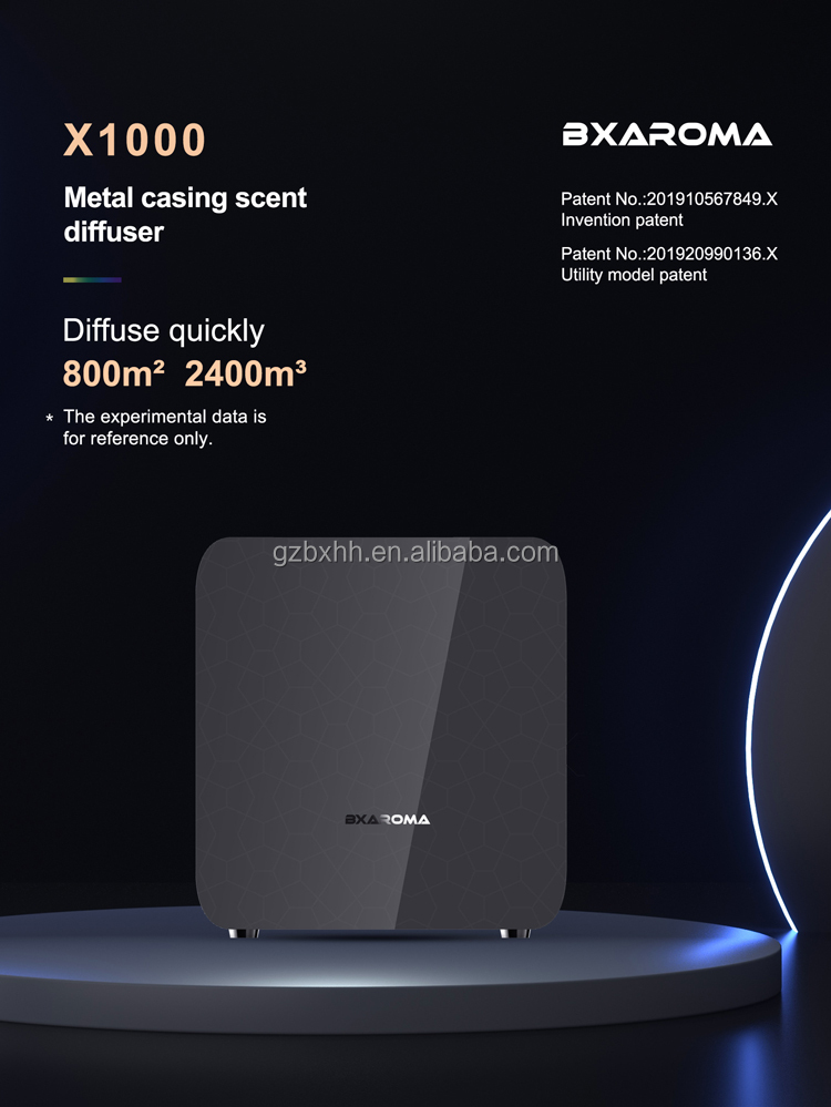 HVAC Hotel Air Freshener Sterilization Aroma Diffuser Scent Wifi Bluetooth
