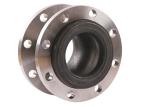 Double Sphere Rubber Expansion Joints For Pipe , DN80 Rubber Compensator