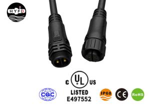 Quality Male Female M19 4 Pin Waterproof Connector Molded With Cable wholesale