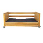 Popular Elderly Electric Hospital Beds For Home Remote Control Wooden Care Home